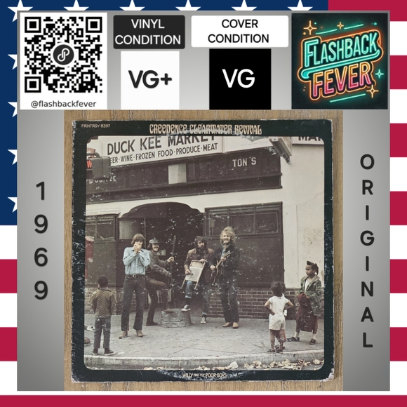 CREEDENCE CLEARWATER REVIVAL•Willy And The Poor Boys•Fantasy (#8397)•Hol… - Picture 1 of 10